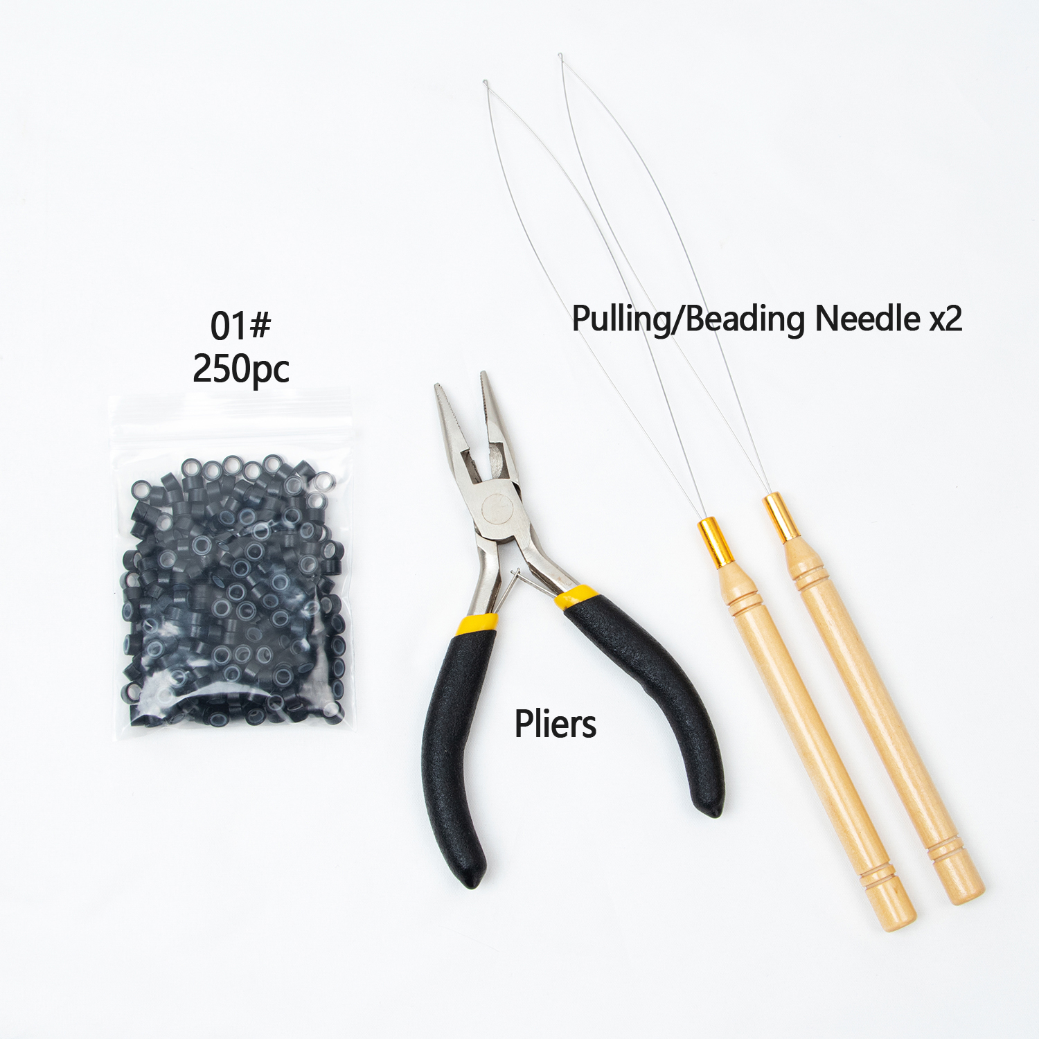 Microlink haarverlenging Metaal Stalen Tang I-tip haarverlenging micro nano ring haarringen Haartang microlink hair extensions: Oranje
