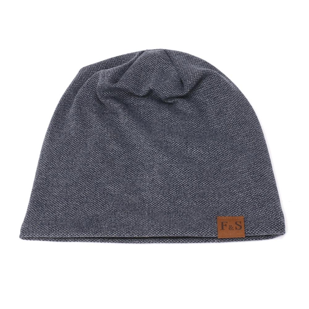 Gorros casuales de algodón, tejido elástico térmico, ligero, cálido, para invierno, gorros deportivos