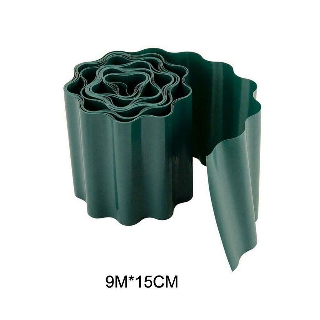 900x10/15/20cm Diy Flower Bed Fence Lawn Border Edging Garden Grass Fence Edge Fence Wall Way Roll Road Gardening Small Fence: 15cm