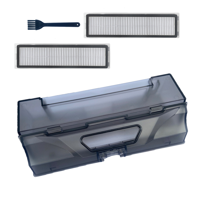 Dreame – boîte à poussière avec filtre de remplacement pour aspirateur robot D9 D9 Pro D9 Max L10 Pro, accessoires d'origine: set2