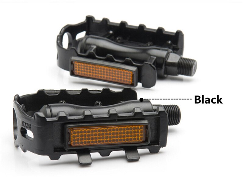 Cycling Pedals Pedales Cliclismo MTB Fixed Gear Ball Pedal Bici Mountain Bike common Black/Silver/Rose/Blue Road Bicycle Pedal: black