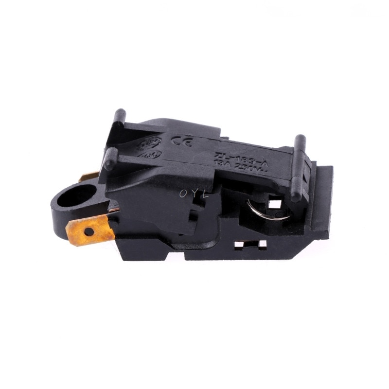 1PC 13A Electric Kettle Thermostat Switch 2 Pin Terminal Kitchen Appliance Parts