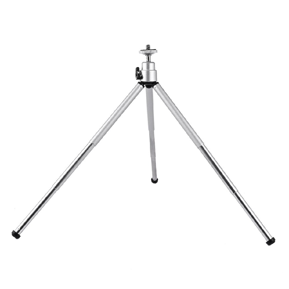 Draagbare Flexibele Tripod Stand Mobiele Telefoon Uitschuifbare Monopod Selfie Stabilizer Stand Voor Mini Camera Met Telefoon Clip Houder