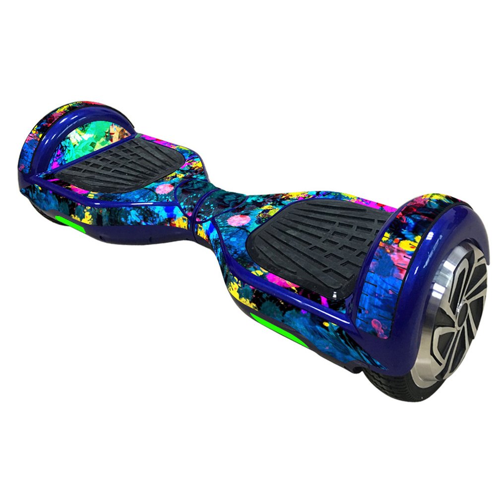 Scooter électrique auto-équilibré de 6.5 pouces, planche à roues, couverture de protection en PVC, autocollant de peau, hoverbaard classique, pour décoration de voiture