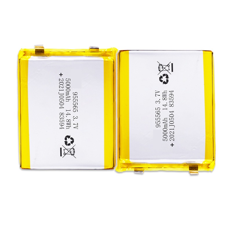 3,7 V 5000 mAh Lithium-Polymer-Batterien 955565 Wiederaufladbarer Akku für Power Bank Bluetooth-Lautsprecher, Tablet-DVD-Zubehör