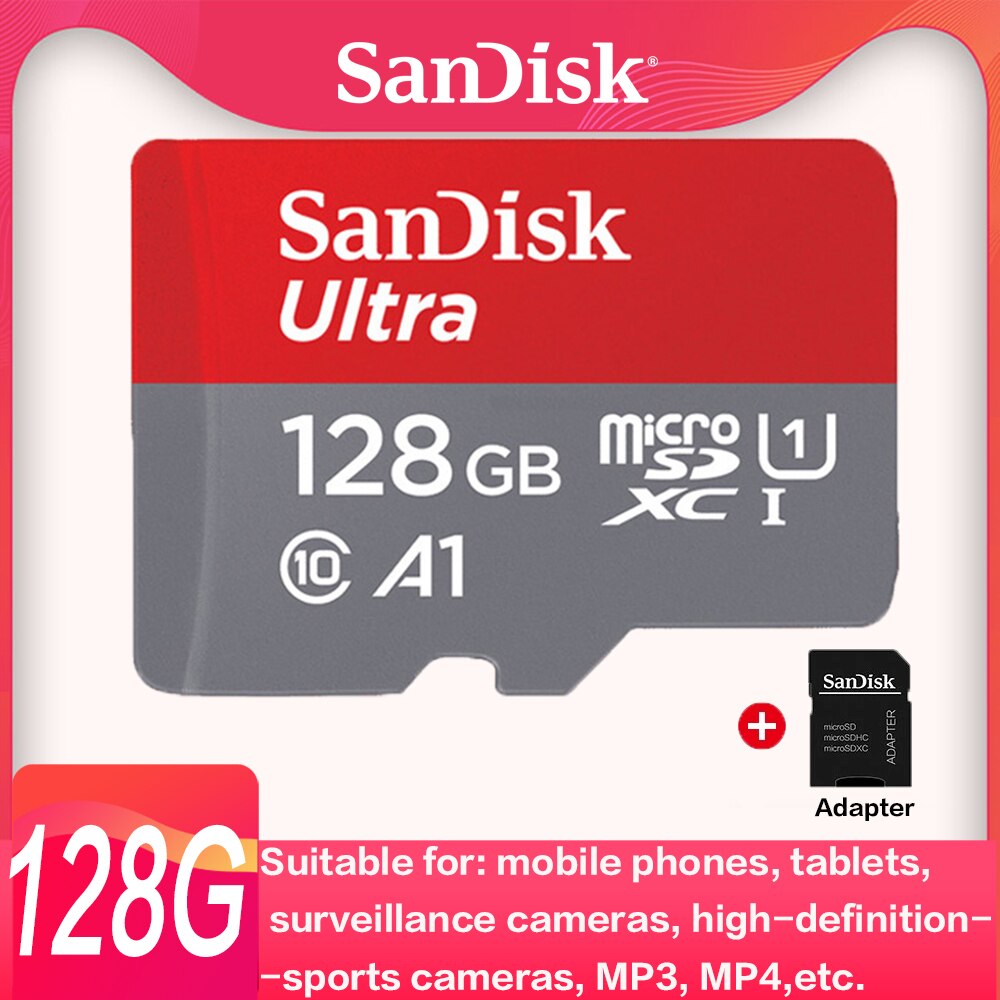 Sandisk Ultra Micro SD 128GB 32GB 64GB 256GB 400GB 512GB 1TB Micro