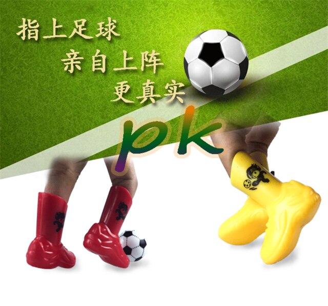 Ideal Party Finger Fußball Spiel Spielzeug Lustige Finger Spielzeug Spiel Sets mit Zwei Ziele Spaß Lustige Gadgets Neuheit Lustige Spielzeug für Kinder: Random Color