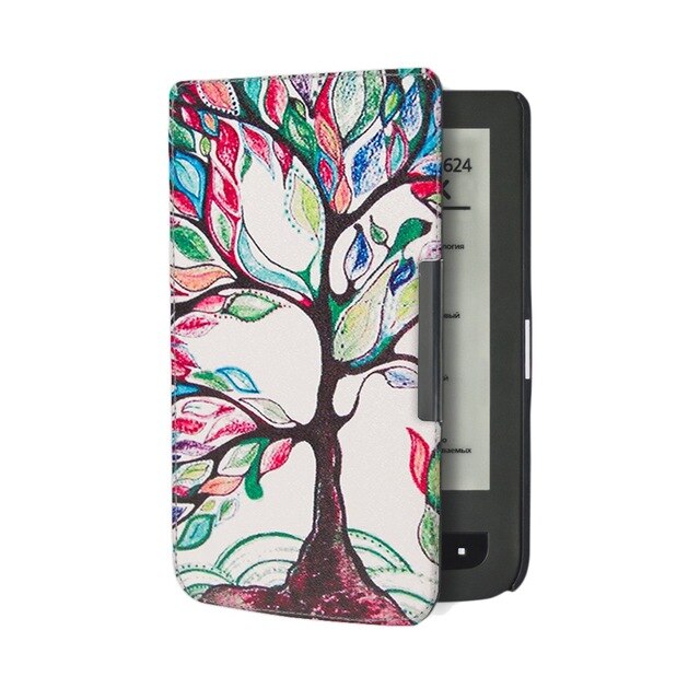 1pc shell Protettivo per il portafoglio di base tocco lux 2 614/615/624/625/626 pocketbook 626 plus cassa di cuoio dell'unità di elaborazione ereader: HLS