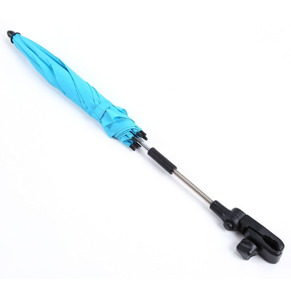 Baby Kids Kinderwagen Kinderwagen Parasol Paraplu Uv-bescherming Kinderwagen Rechte Paraplu Clip 180 Graden Rotatie Kinderwagen Accessoires