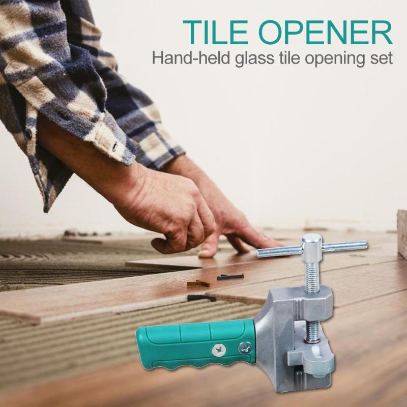 Handgreep tegelverdeler opener breker handbediende glazen tegel snel openende set