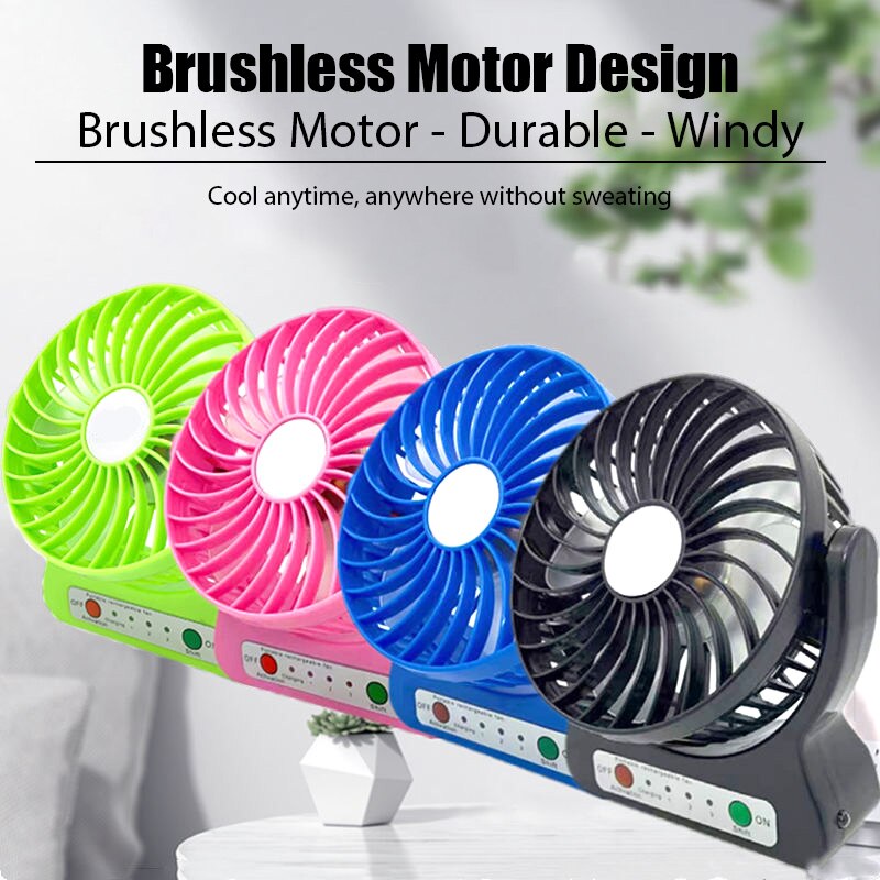 Portable Mini Handheld Fan Portable recargable USB Desk Pocket Mini Fan Handheld Air Cooler Outdoor Office Fan Summer