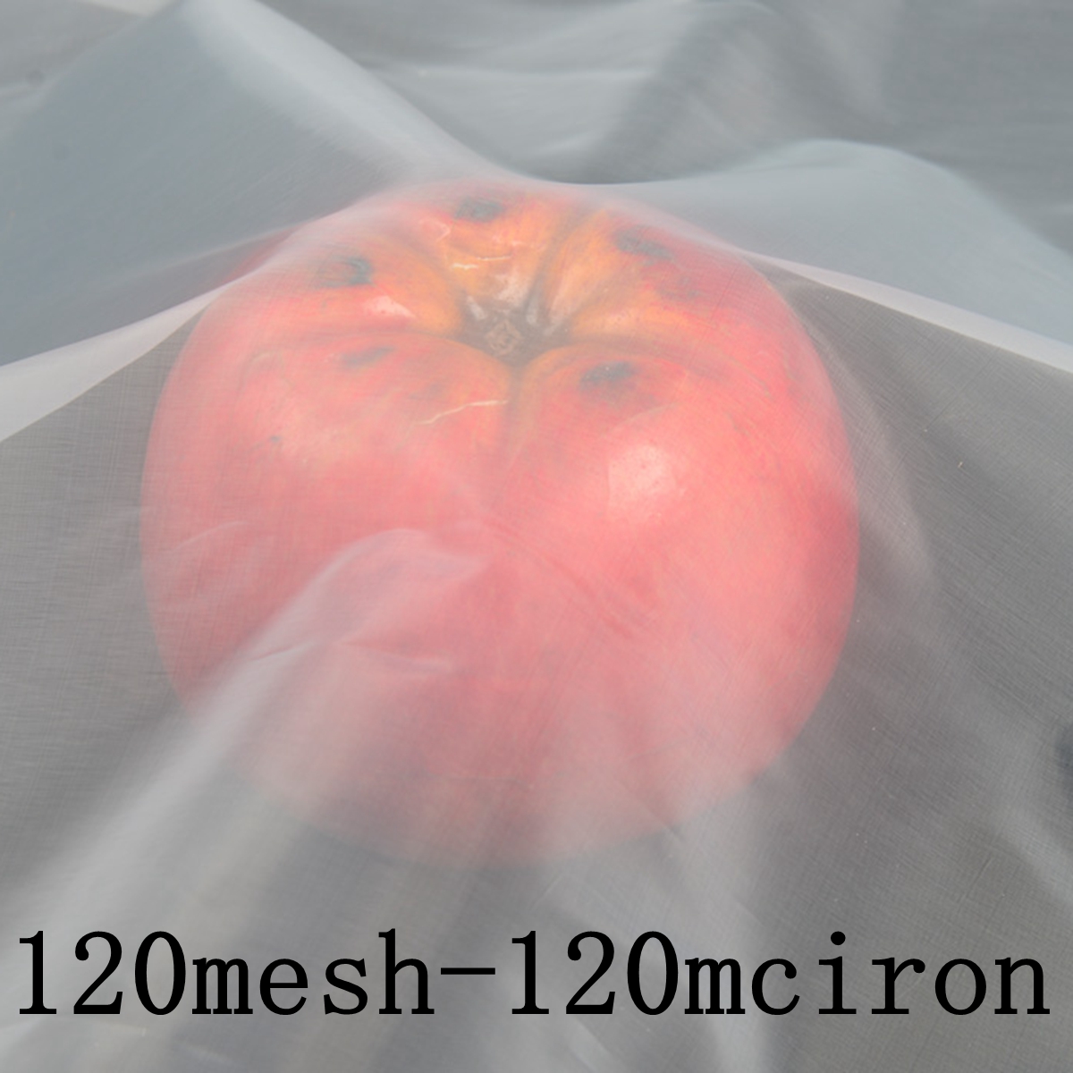 Colador de malla de seda blanca, tela de red de alta precisión, filtro de agua de nailon para cocina, para nueces, leche, miel y café: 120Mesh-120micron