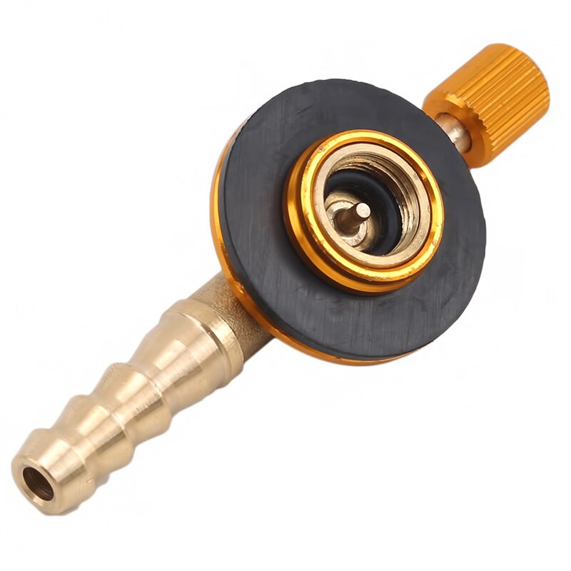 Stainless Steel Outdoor Camping Gas Stove Switching Charging Inflatable Valve Adapter Gas Cartridge Tank Cylinder Adapter