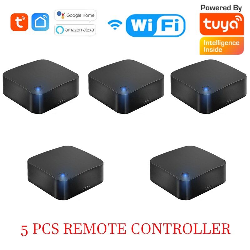 Mini WiFi IR Remote For Air Conditioner TV, Smart Home Automation Universal Remote Controller For Alexa,Google Home Tuya Smart