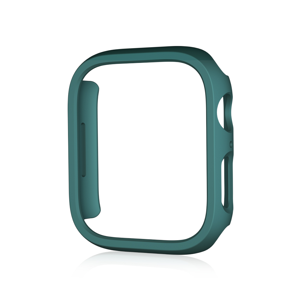 Matte Case For Apple Watch 44mm 40mm 41mm 45mm Hollow out Screen Protector PC Frame Cover apple watch Series 9 8 7 6 5 4 se