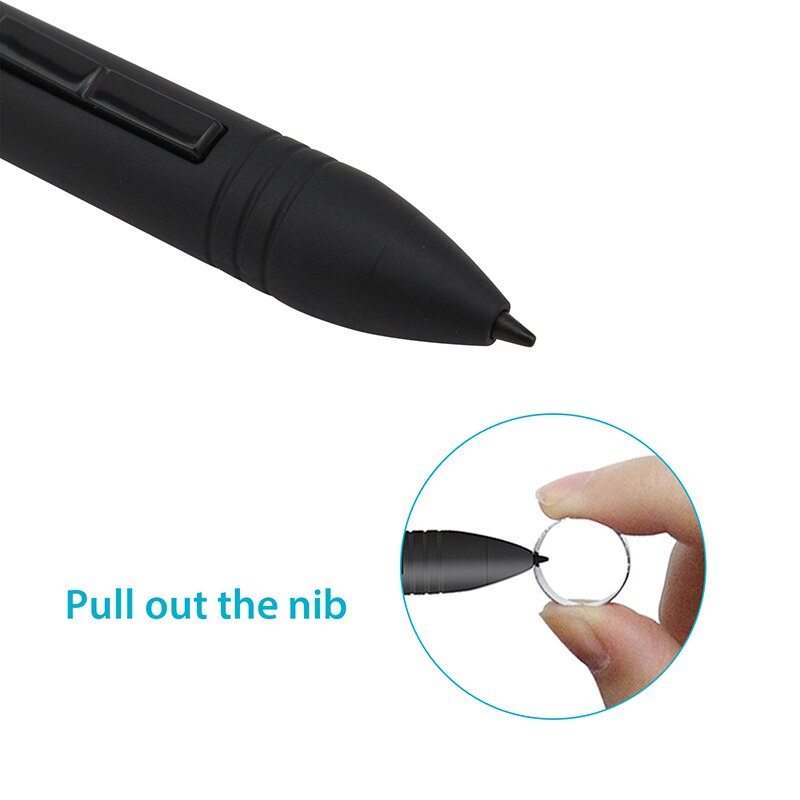 Huion PEN80 Rechargeable Digital Pen Stylus for Graphic Drawing Tablets 420/H420/H610 GAOMON S56K/M106K/1060PRO