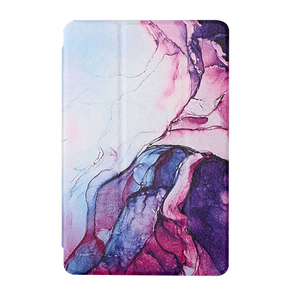 Silk Pattern Tri-Fold Case For Lenovo Tab M8 TB8505F FHD 8705F 8.0 Stand Cover Single Bottom Tablet Case + PenFilm: DLSBYZ