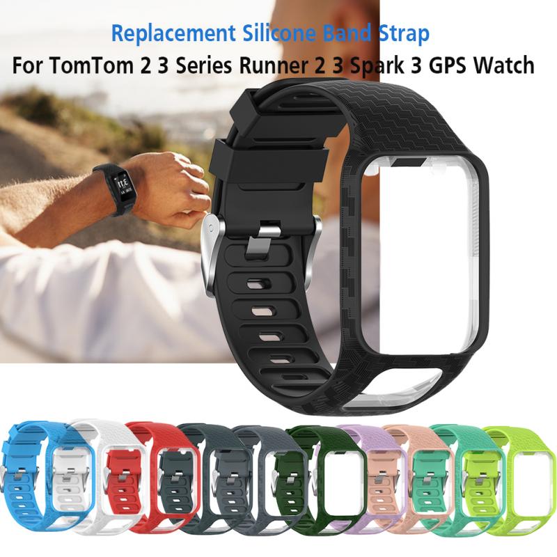 Wrist Band Strap For TomTom 2 3 Runner Spark Replacement Bracelet For TomTom Runner 2 3 Watchband Watch Bracelet Accessory TXTB1
