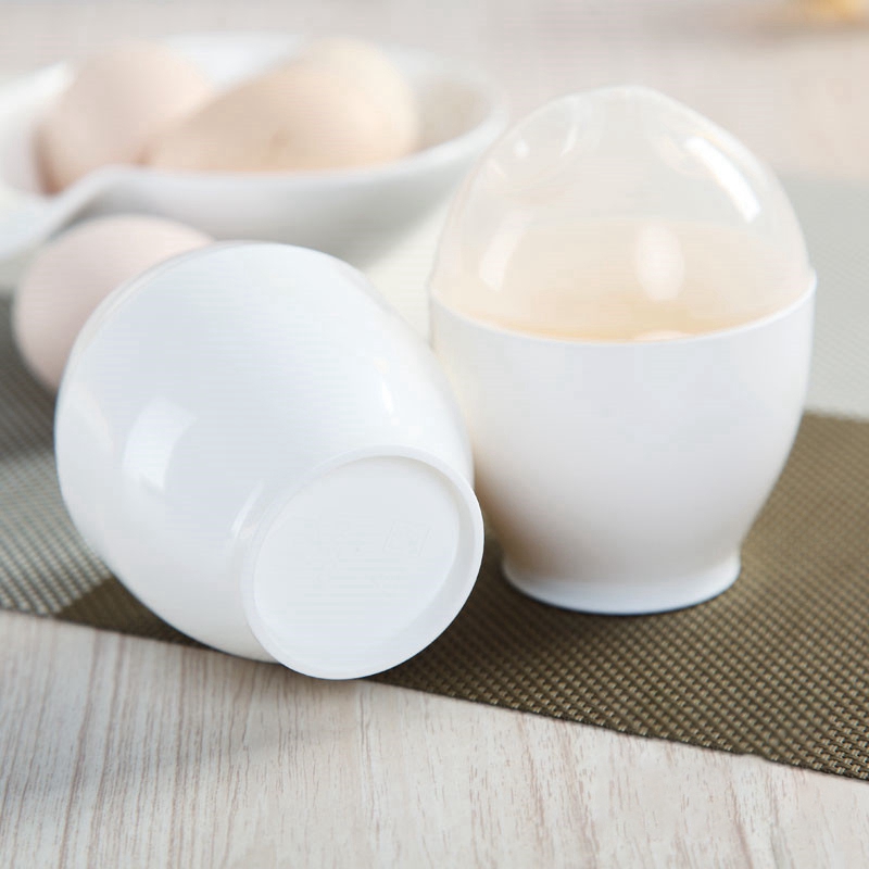 Mini Cute Steamed Egg Cup for Microwave Oven,Convenient and Nutritious Breakfast Boiled Egg Cup, 4 Pieces