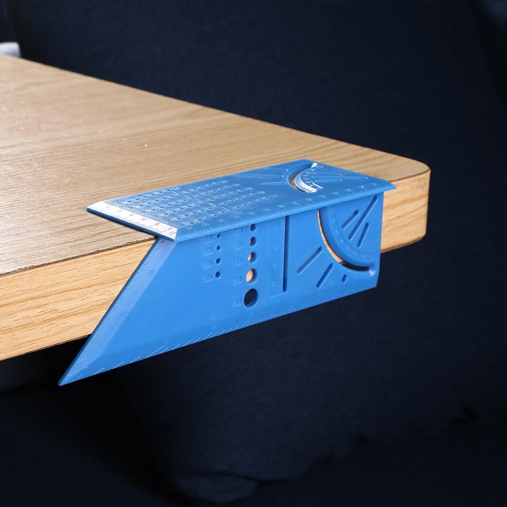 Aluminum Scriber Dovetail Marking Template Vertical Angle Calibration Marking Gauge Marker Angle Ruler Template Woodworking Tool