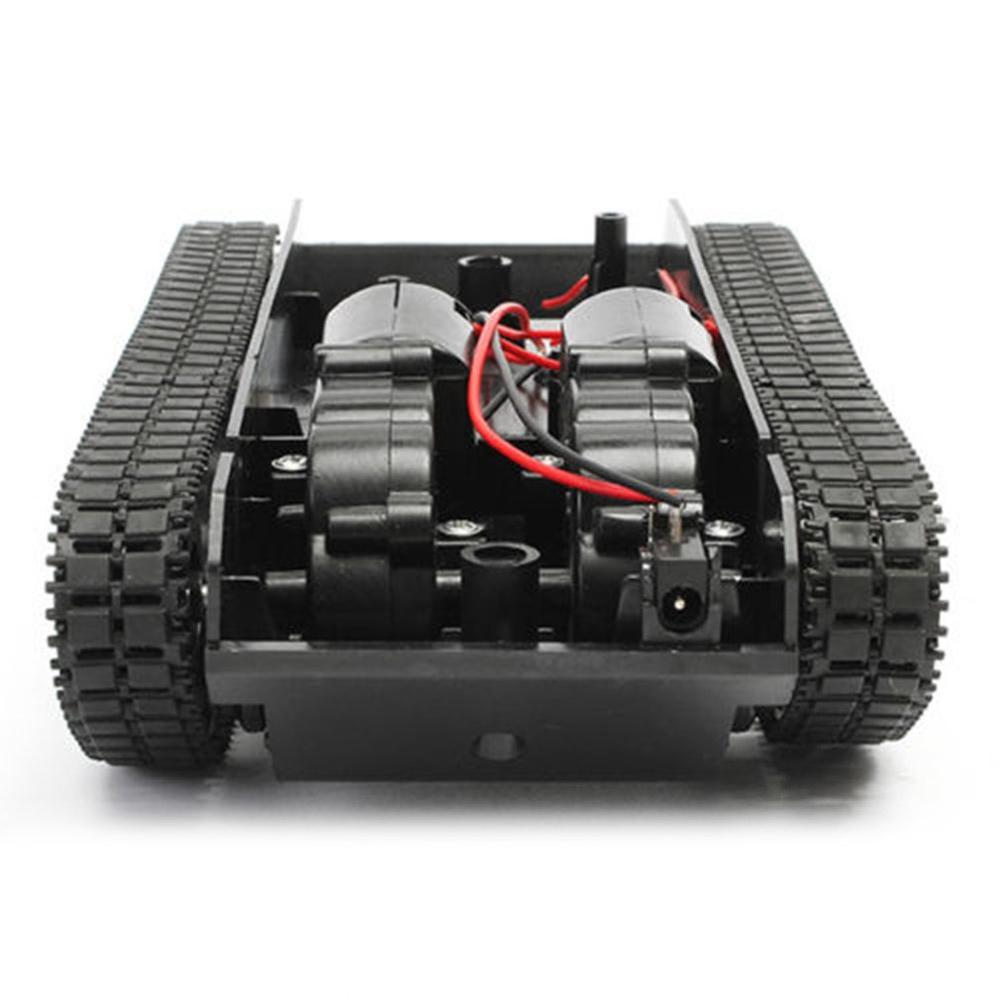 Wenhsin Robot Tank Chassis Handmade DIY Kit Light Shock Absorbed 130 Motors Damping Balance Tank Robot Chassis for Arduino SCM: Default Title