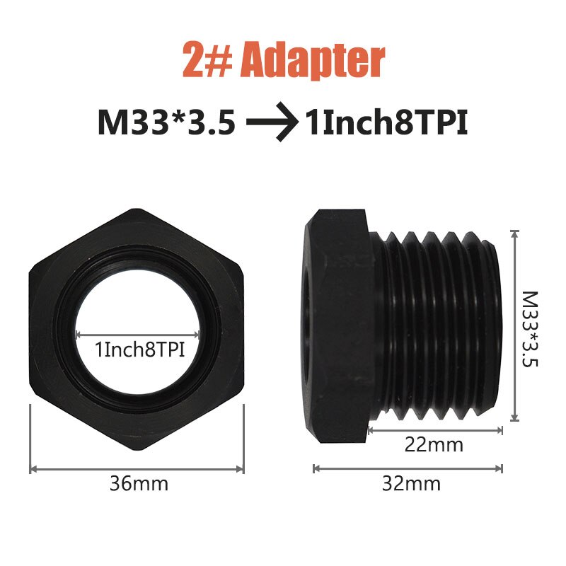 Thread Adapter For Wood Turning Lathe Chuck Screw Thread Spindle, Woodworking Conversion Accessories