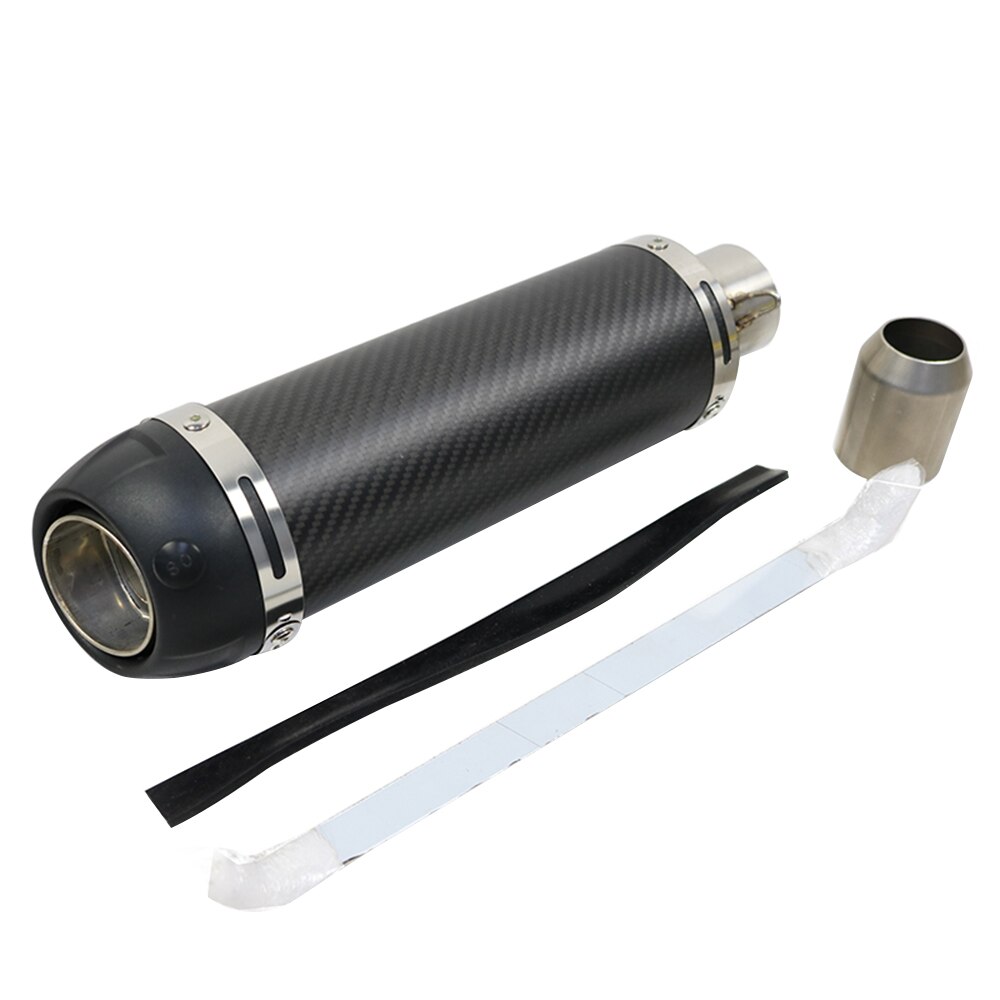 Motorcycle Exhaust Muffler Carbon Fiber Sliding Exhaust Muffler