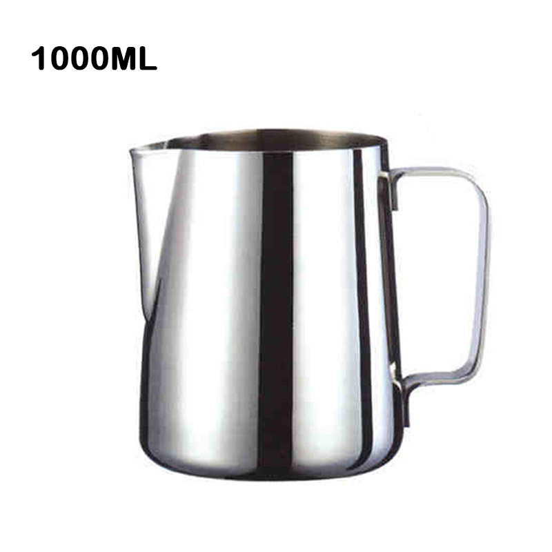 100ml/200ml/300ml/450ml bærbare espresso-kaffemaskine moka-kande i rustfrit stål kaffebrygger-kedelkande til pro barista  #25: 1000ml c