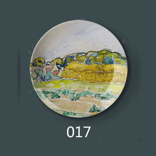 Dekorplater 8 tommer louis valtat oljemaleri dekorative kunstplater hjem vegg hall hengende: 17