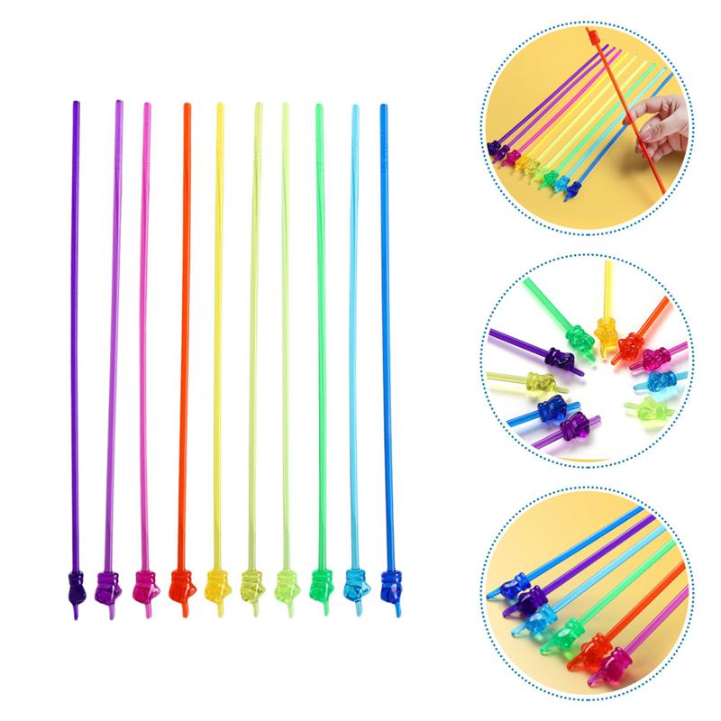 10pcs Mini Durable Resin Teaching Pointers Finger Pointers for Home Office School