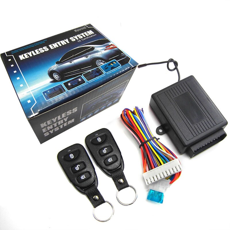 Zentralverriegelung Keyless Eintrag System Auto Alarm Fernbedienung Geschmack Tür Auto sperren Energie Fenster Stamm Freisetzung Regler Universal-: 8113