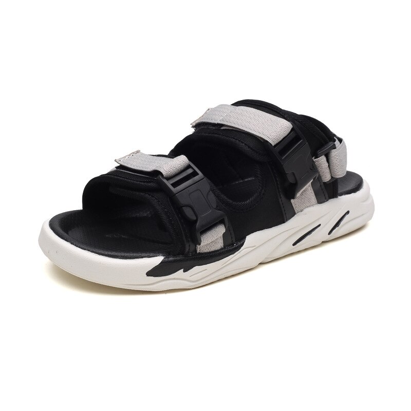 Mode Vrije Tijd Zomer Sandalen voor Mannen Canvas Basic Lage Strand Sandalen Basic Voor Achter Band Gemengde Kleuren Ademend Schoenen
