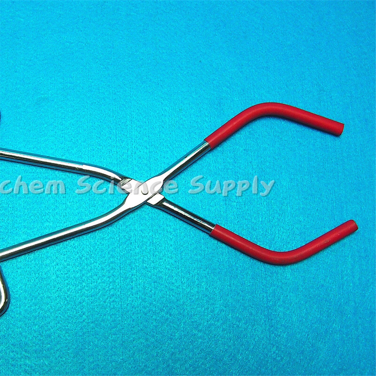 Laboratorium zlewki, kleszcze, uchwyt żelazny, klips, całkowita długość 260mm