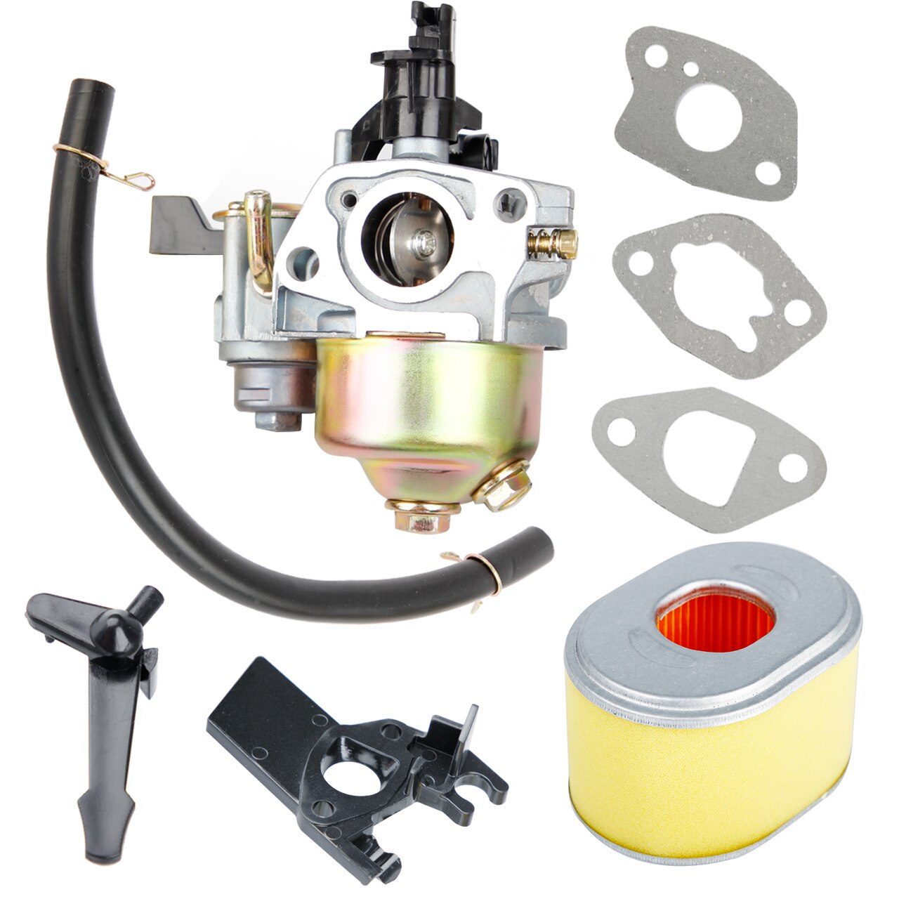 Carburateur Luchtfilter Carb Kit Voor Honda GX160 GX140 GX168 GX200 5.0/5.5/6.5HP