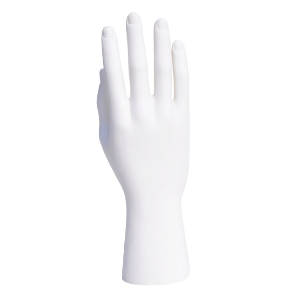 Hånd display mannequin smykker ur handsker stand holder model mand: Hvid