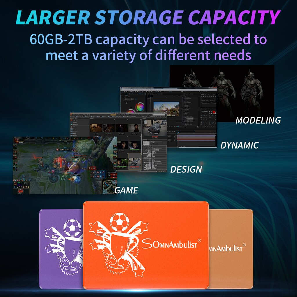 Orange ssd 240gb 480gb desktop laptop built-in solid state drive 120gb 480gb 960gb 2tb solid state drive