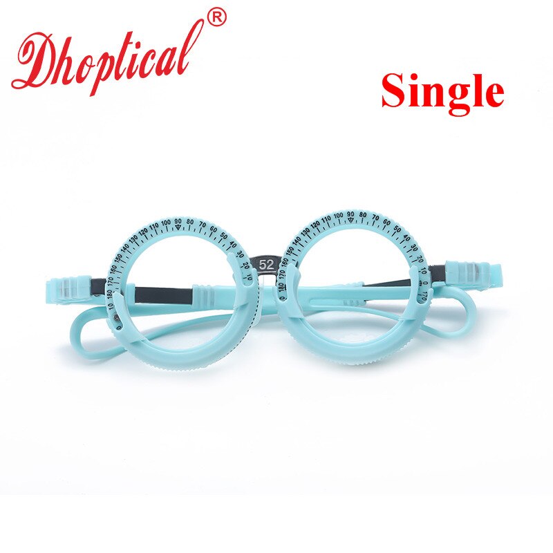 titanium alloy trial frame, glasses shop trial frame, optical trial lens frame 52~70mm good qualty: green