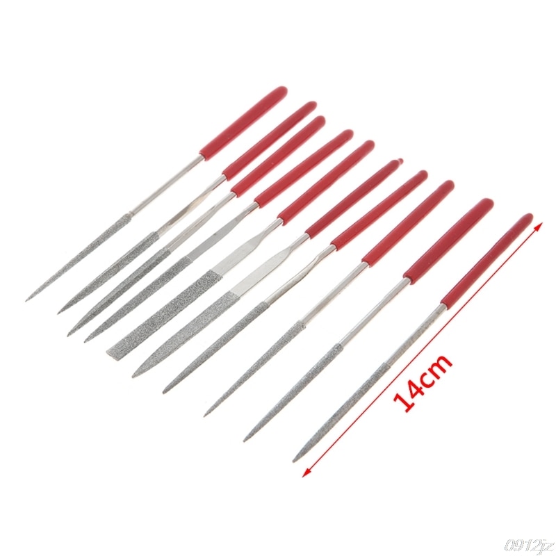 14pcs Guitar Instrument Repair Tool Kit Grinding Stone Sponge Frets Nut File Set