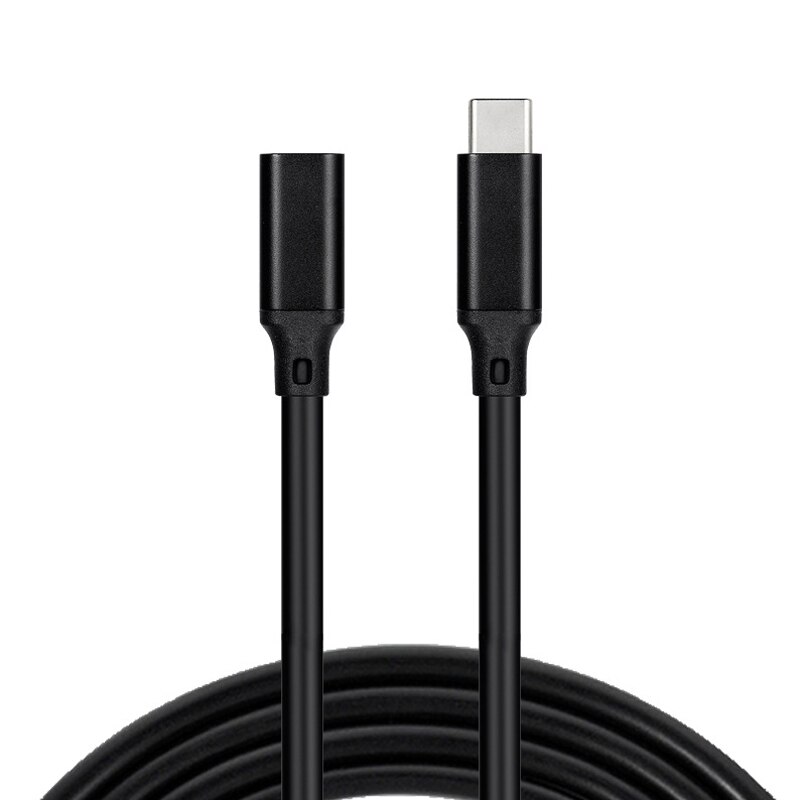 rodzaj-C rozszerzenie kabel męnarty na żeńnarty USB C przewód szybkie ładowanie kable ładowarki PD100W 5A 10 gb/s robić ładowania danych przewody 0.2m 0.5m 1m 2m