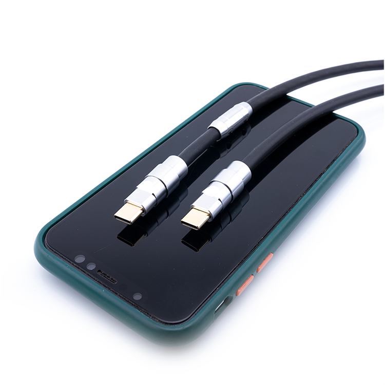 Mogami 2534 hifi usb c til c-kabel belagt usb type c til c lyddatakabel mobiltelefon hodetelefonforsterker otg lydadapter