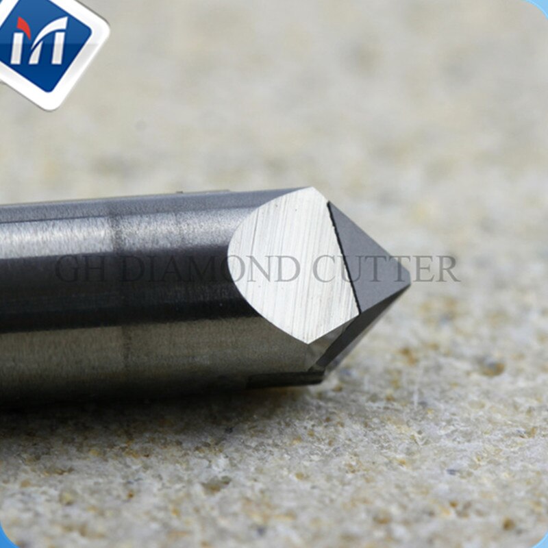 Pcd Diamond Graveren Bits Graveur Cnc Carving Gereedschap Steen Carbide Frees Op Graniet Marmer En Keramische 1Pc