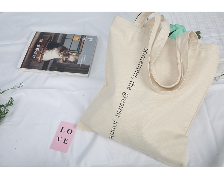 Sacs à provisions pliables femmes nouvelle chaude femme décontracté fermeture éclair doux toile sacs sacs en coton recyclé