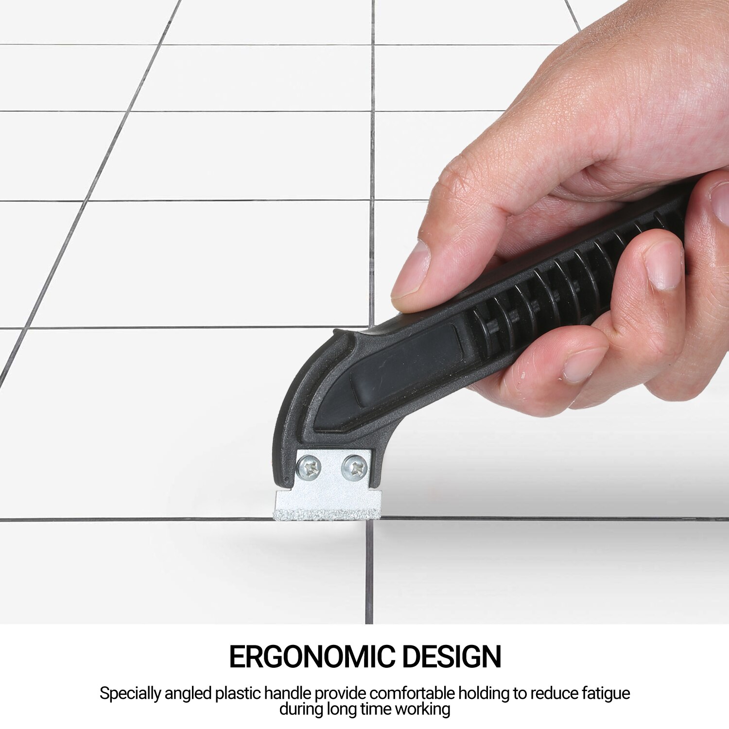 Tile Grout Remover Angled Tile Grout Saw for Quick Grout Removal Tile Cleaning 5.7in