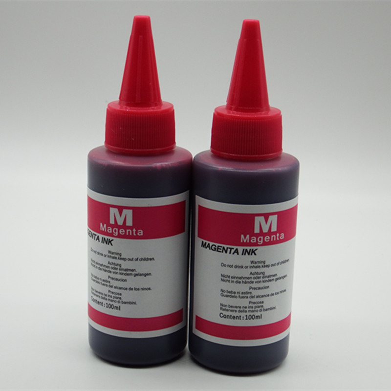 Refillable Dye Refill Ink Kit Kits For HP670 950 9 For Deskjetjet 3525 4615 4625 5525 6525 Inkjet Printer: 2M