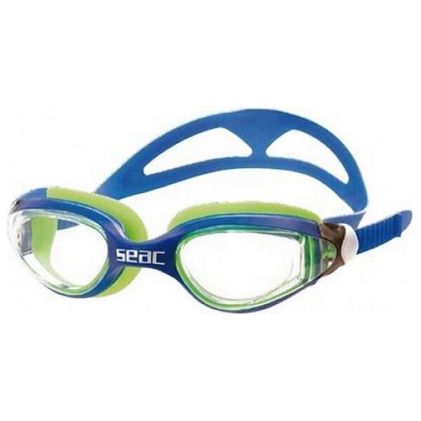 Volwassen Zwembril Seac Occhialini Ritmo Blauw Groen