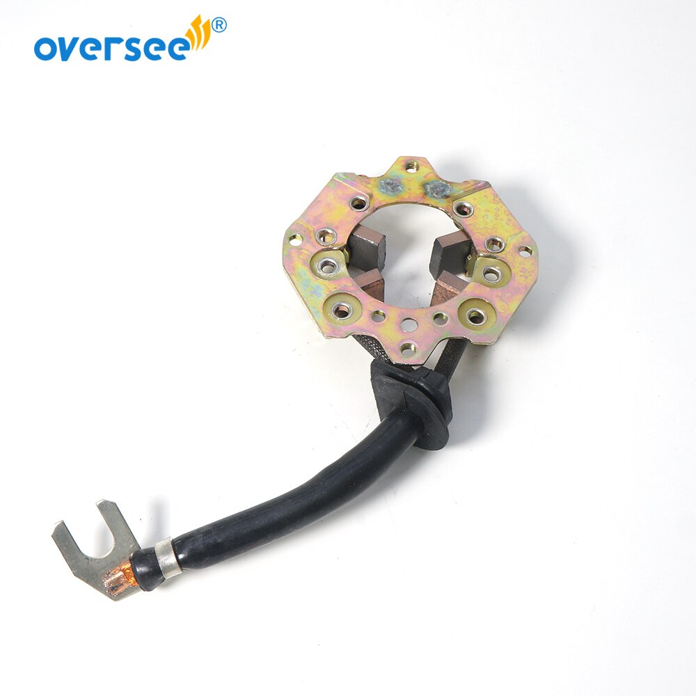 Kit de cepillo de carbono 31131-90J00, con soporte 31173-93J00 para Motor fueraborda Suzuki 4T 90HP 115HP S114-837