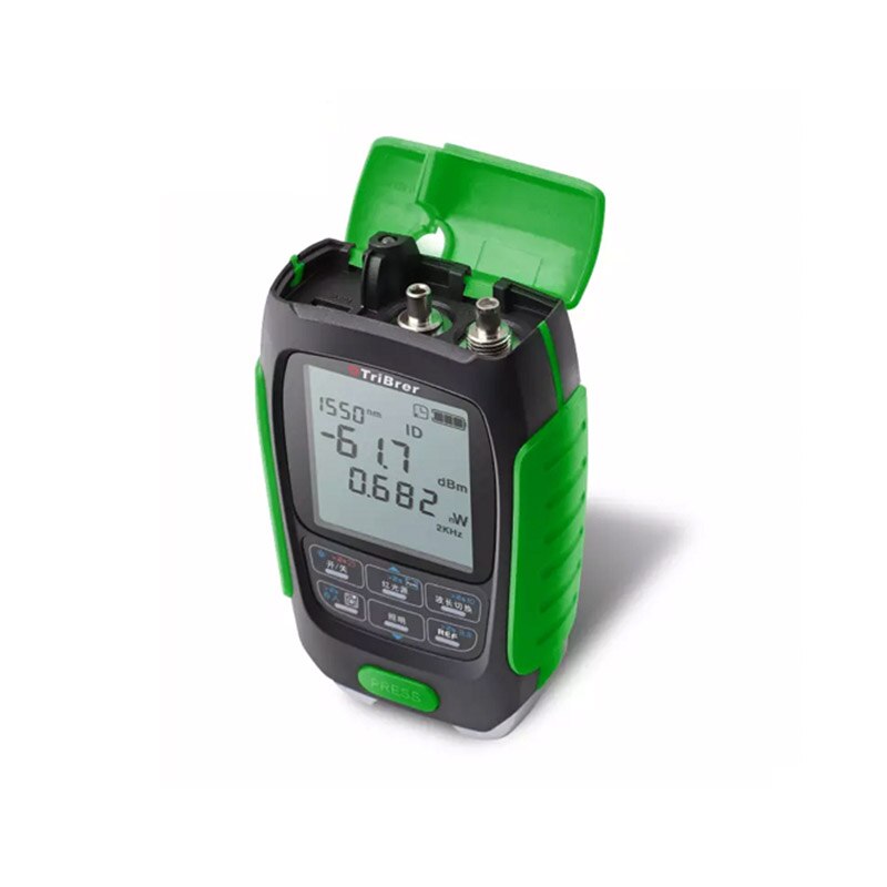 Verde 4 em 1 multifunction medidor de energia óptica localizador visual falha cabo de rede teste fibra óptica tester 5km 15km 30km vfl