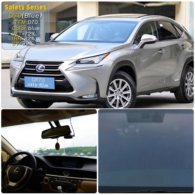 4Mil przeciwwybuchowa folia przezroczyste szkło bezpieczeństwa ochronna upuszczać-Wysyłka  odporna na rozbicie szyba okienna robić miejsc publicznych