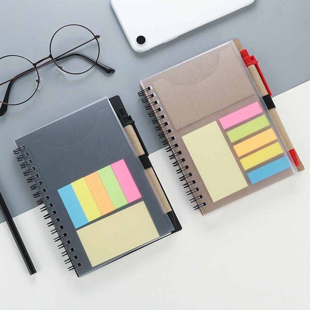 Sticky Notes Notepad Kawaii Stationery Diary Notebook with Pen Office School Supplies Student
