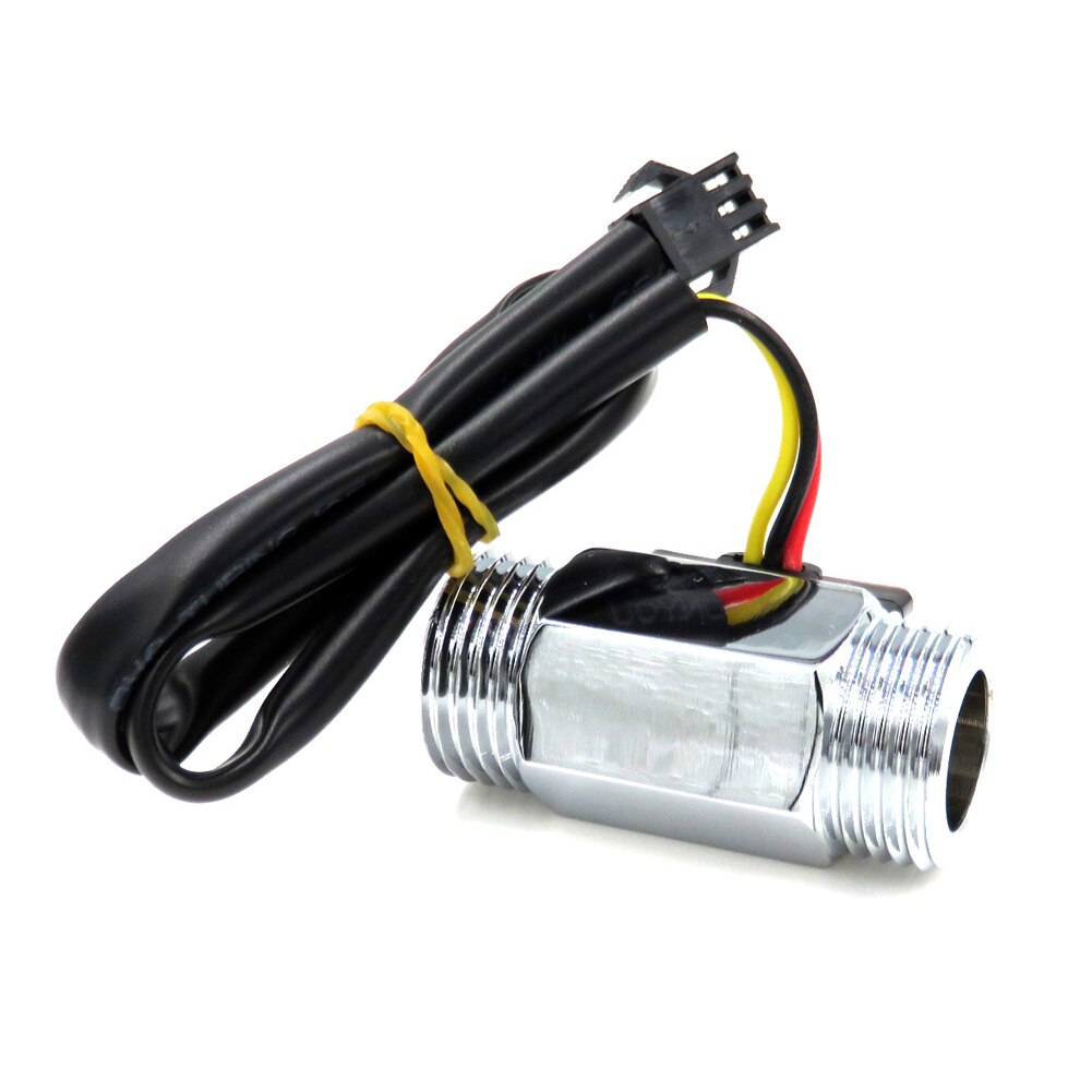 Flowmeter Portable Multifunction Water Flow Sensor Liquid Measuring Instruments Metal Industry Practical Hall Effect